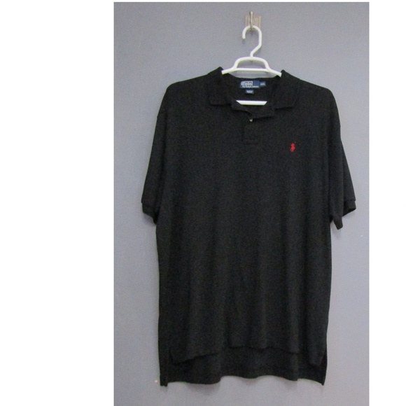 Polo by Ralph Lauren Black Polo Shirt Red Pony XXL